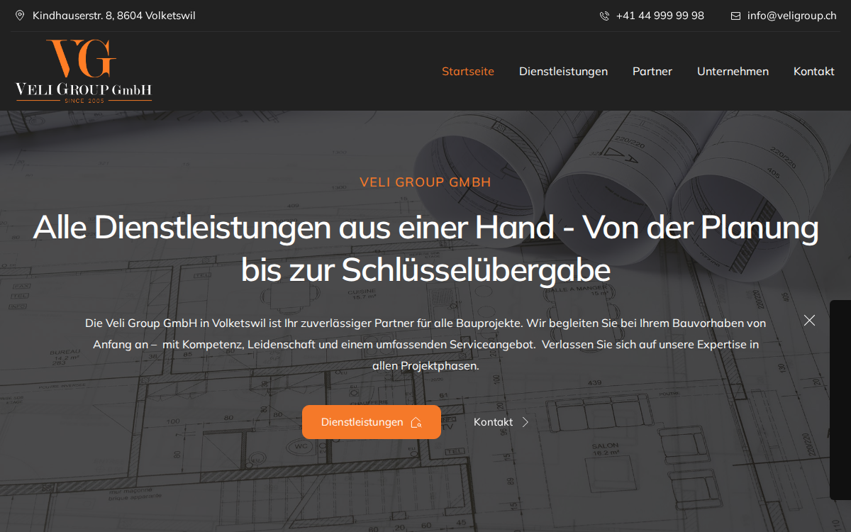 Website-Vorschau Veli Group
